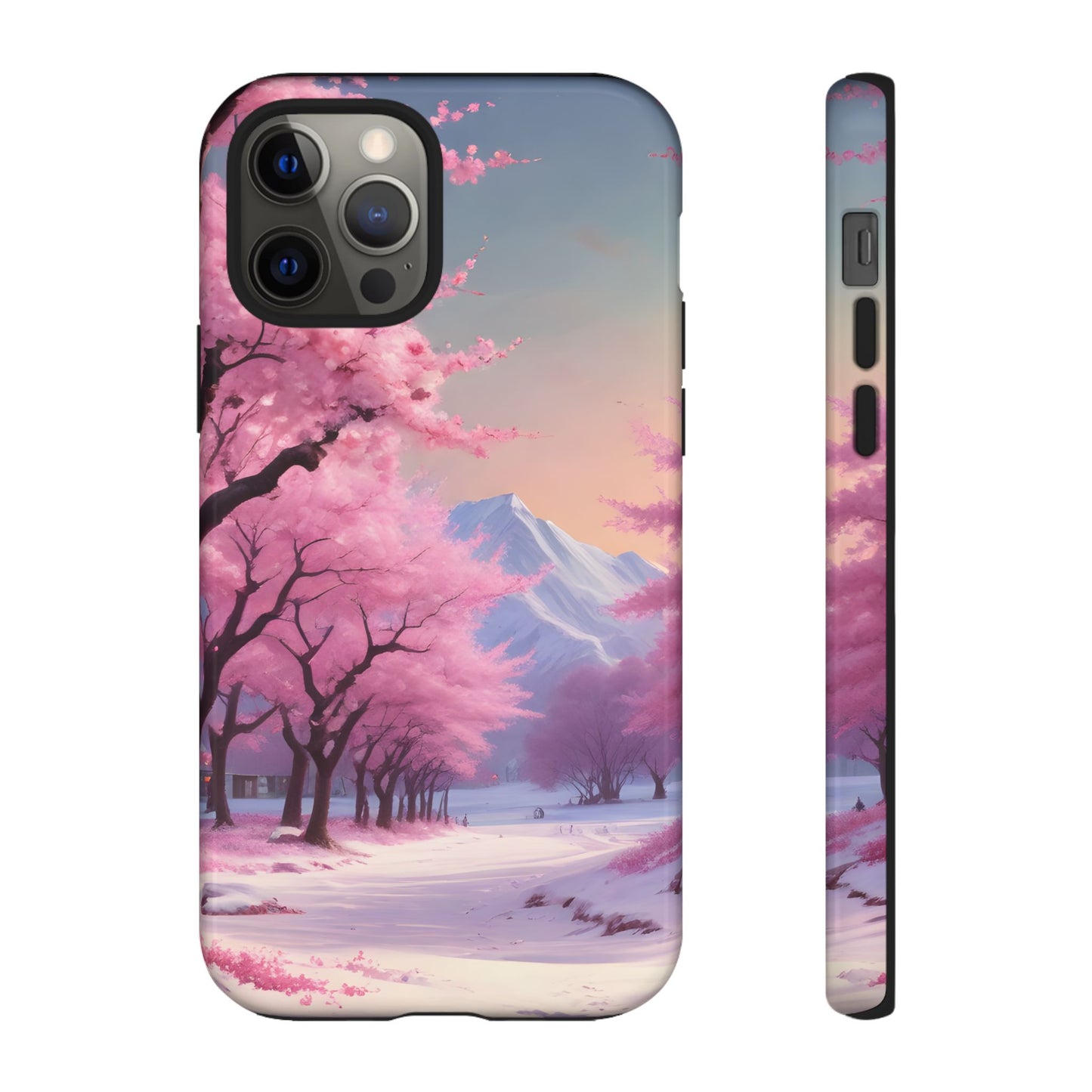 Funda para teléfono con diseño de flor de cerezo, estética primaveral, funda resistente para teléfono, diseño floral, regalo para amantes de la naturaleza, funda Sakura.
