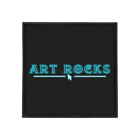 Art Rocks Logo Iron-On Patch - 3’’ × 3’’ (Square) - Accessories