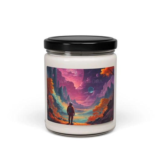 Cosmic Journey Scented Soy Candle Calm Aromatherapy Candle Gift for Home Relaxation Candle for Meditation Unique Decor