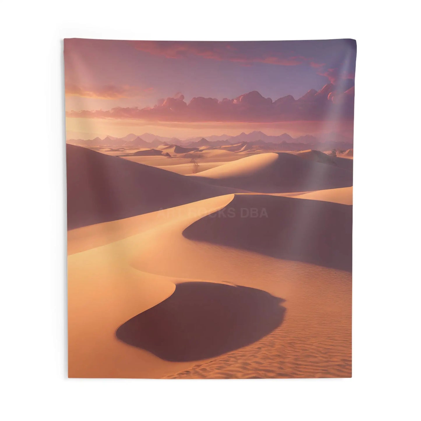 Desert Sunrise Wall Tapestry Boho Decor Home Wall Art Living Room Wall Hanging Nature Wall Decoration - 88’’ × 104’’