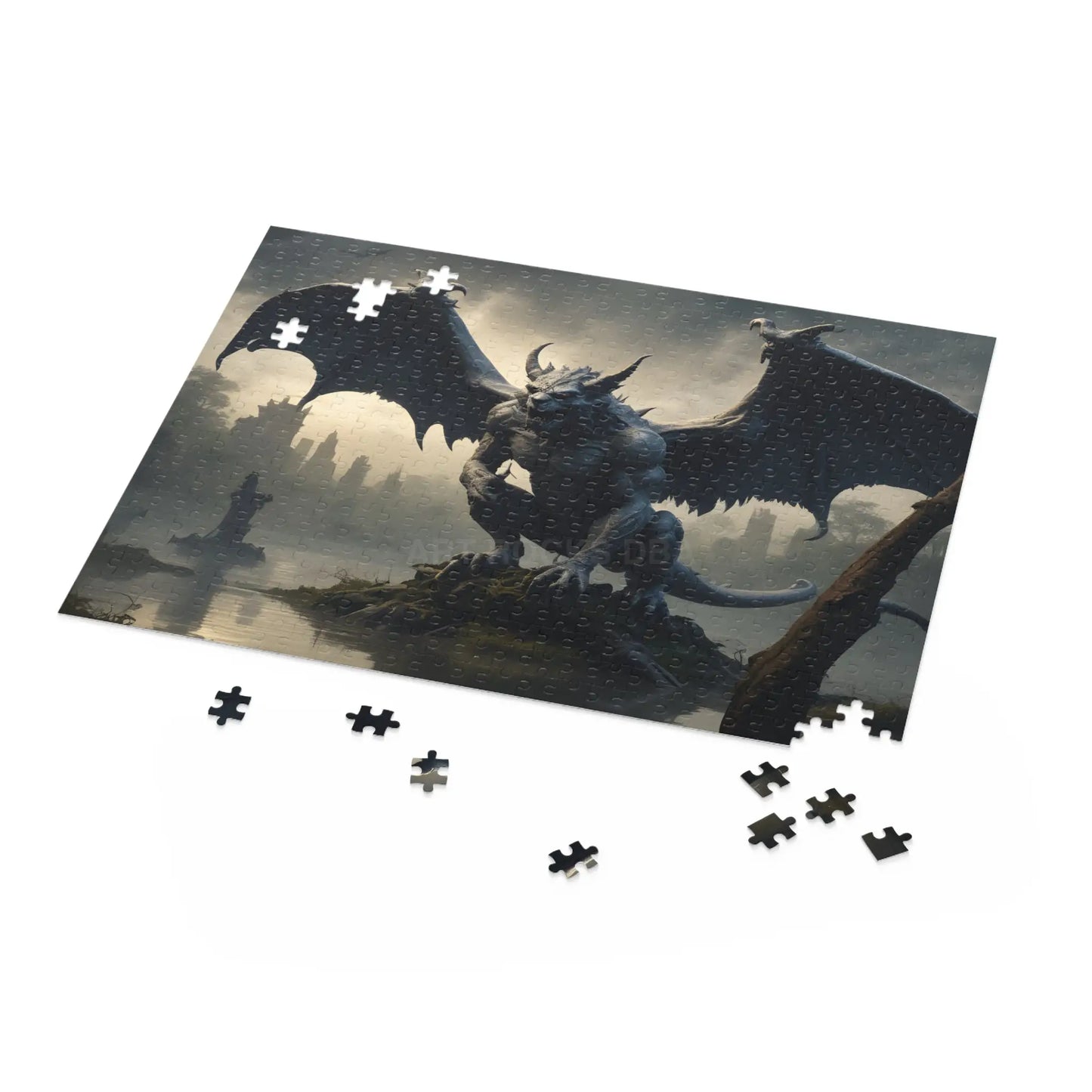 Dragon Guardian Jigsaw Puzzle- 120/252/500-Piece - Puzzle