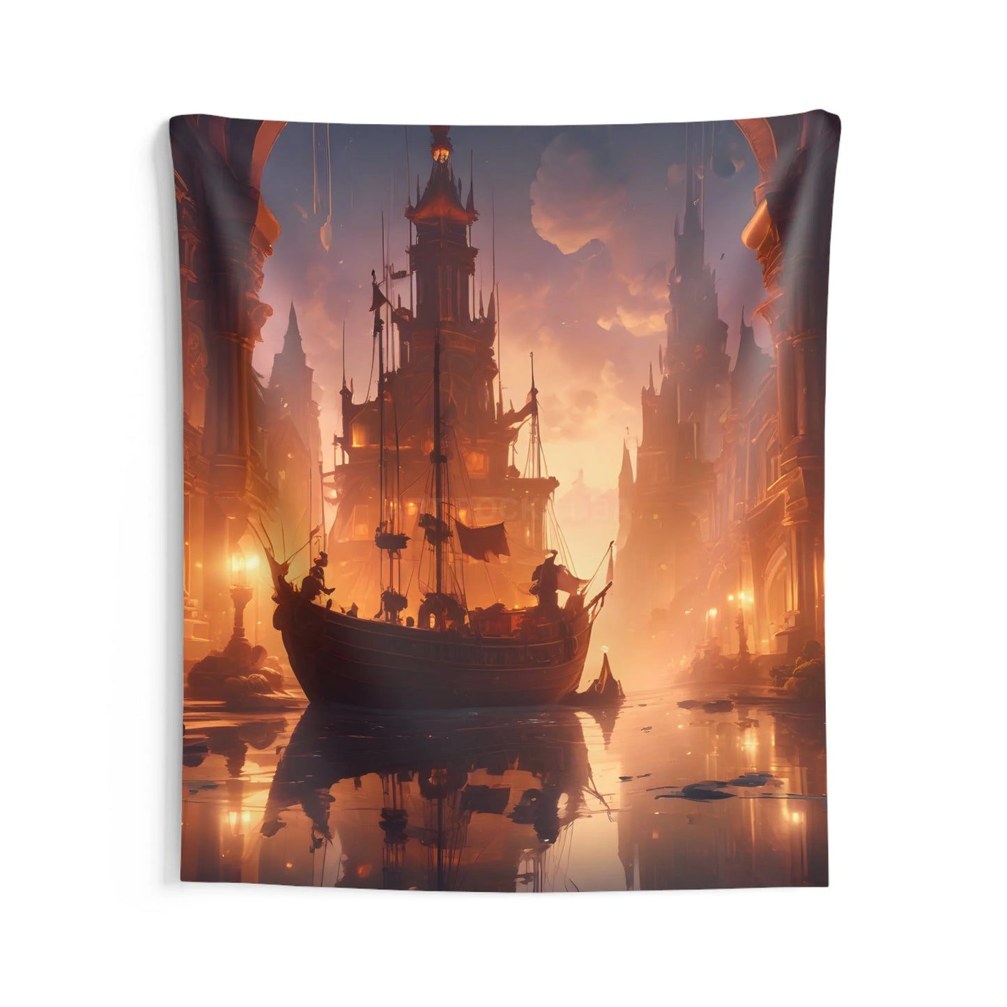 Enchanting Indoor Nautical Wall Tapestry Dreamy Home Decor Coastal Vibe Wanderlust Art Perfect for Living Room Bedroom