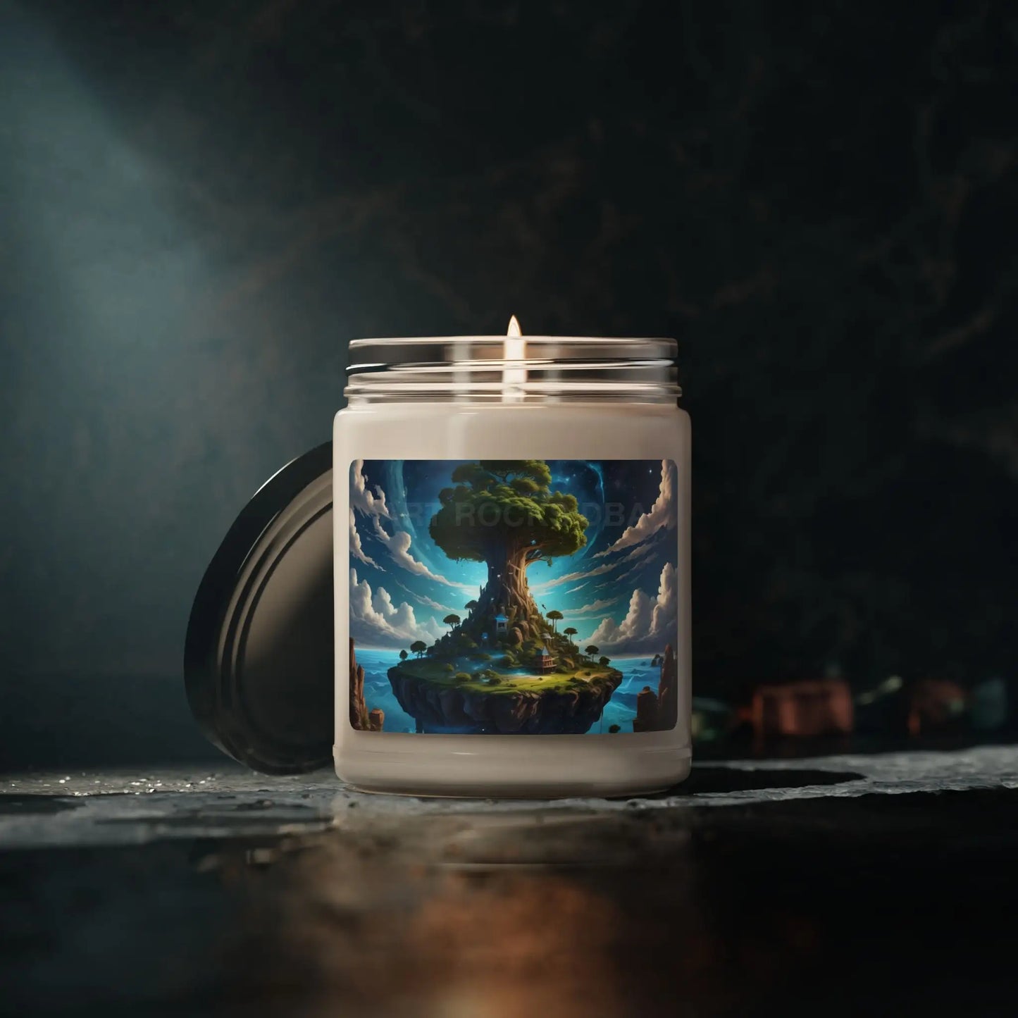 Floating Tree Scented Candle | Eco-Friendly Soy Candle Aromatherapy Gift Relaxation Candle Home Decor Birthday Gift