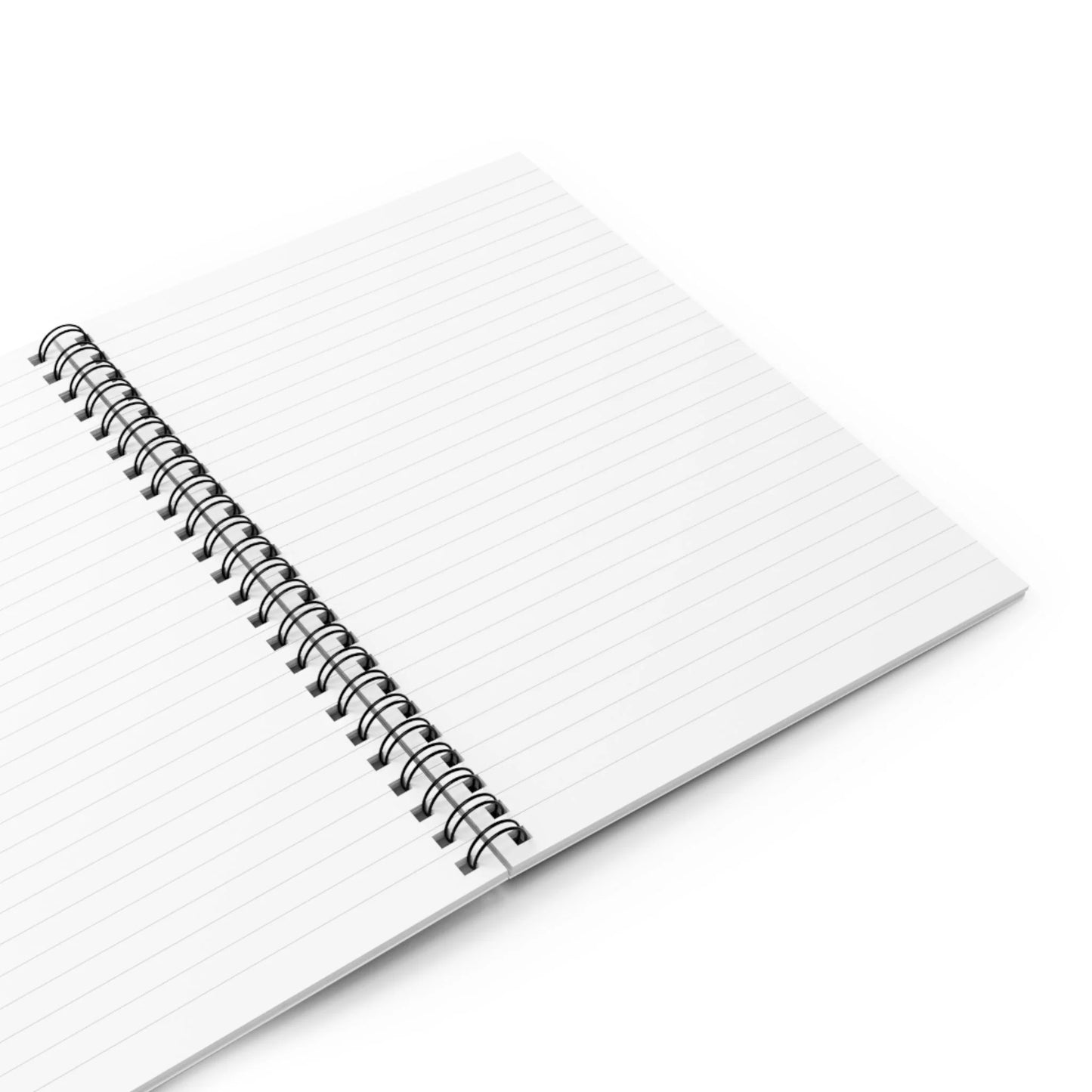 Moonlight Spiral Notebook - Cosmic Dreams Inspired Ruled Journal Moonlit Reflection Journal Starry Night Sketchbook