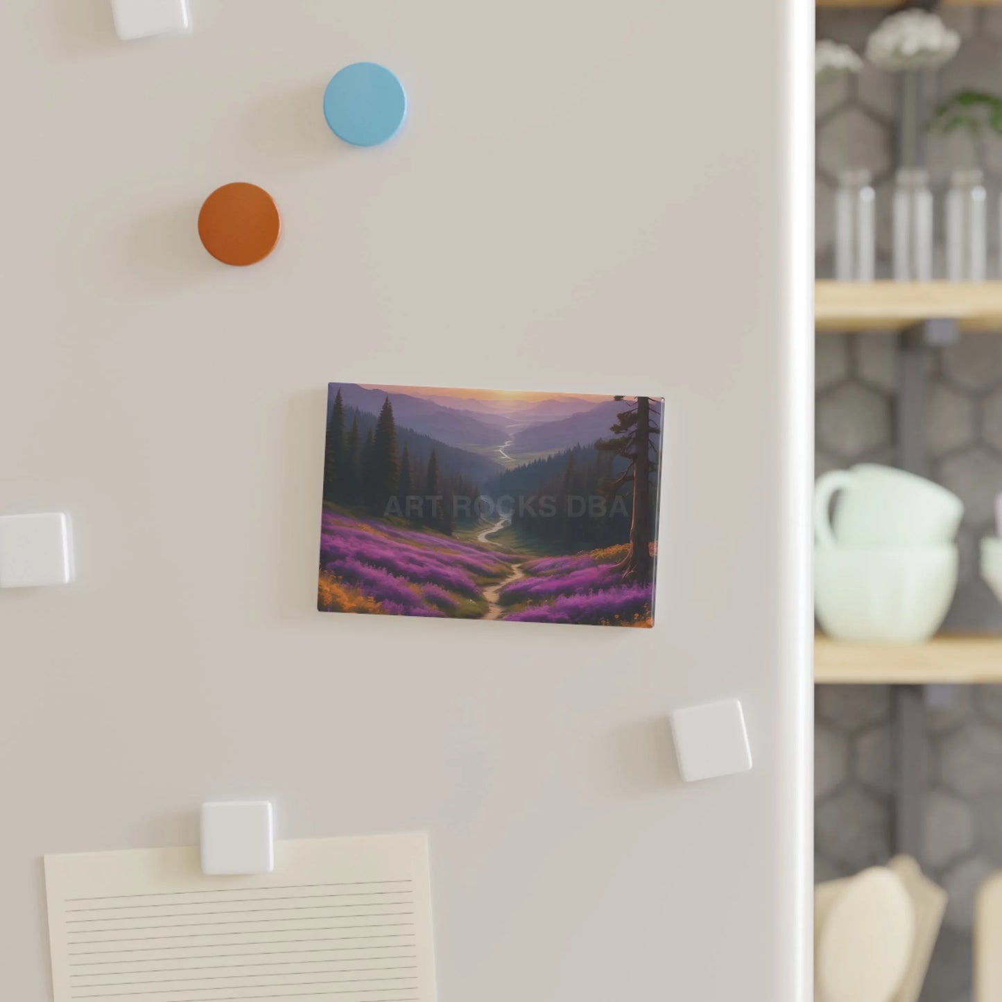 Nature Landscape Magnet Decorative Refrigerator Magnet Floral Art Gift for Nature Lovers Home Decor Outdoor Inspired