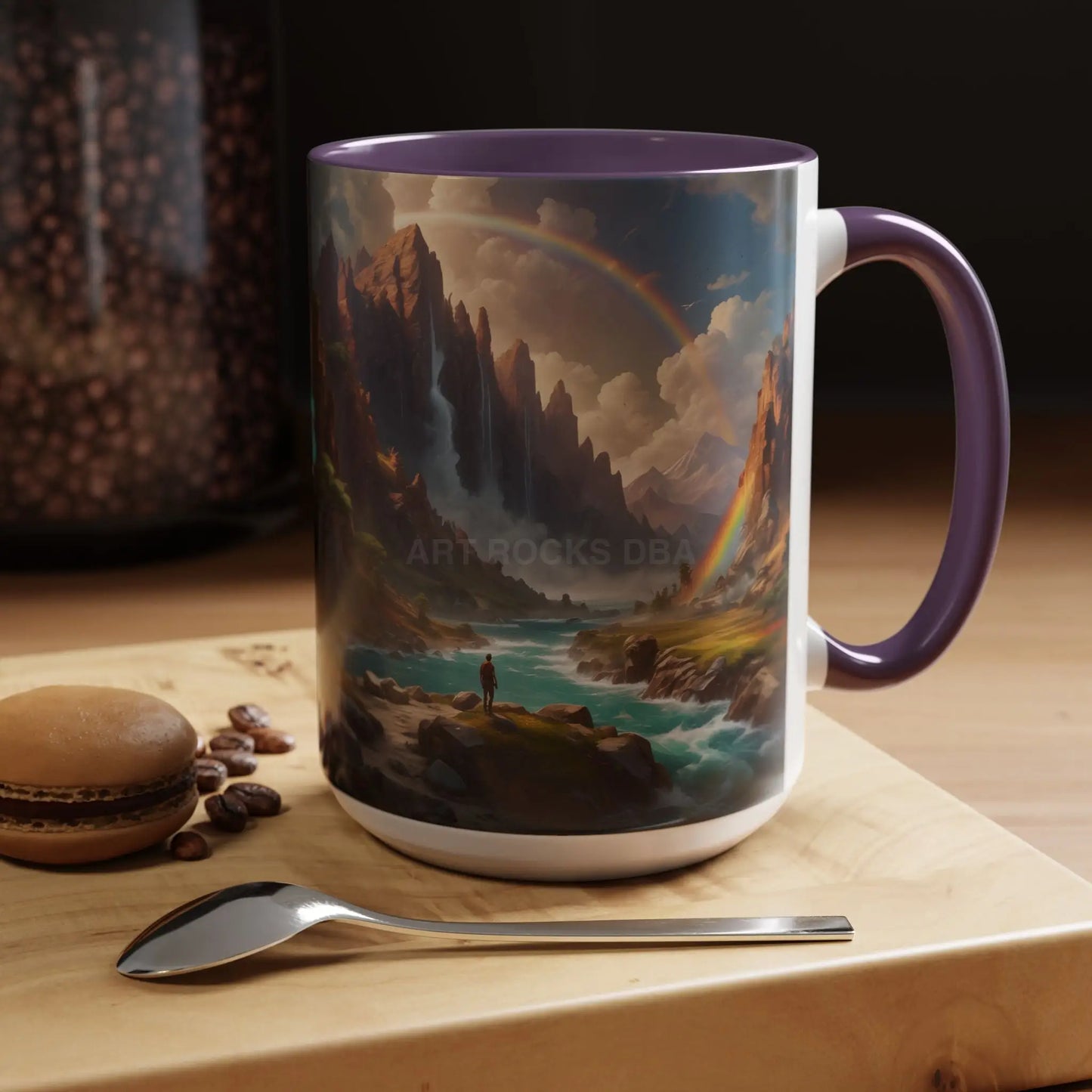 Rainbow Fantasy Coffee Mug — 11/15oz Accent Mug - Mug