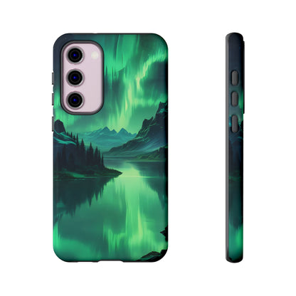 Aurora Borealis Phone Case, Tough Cases for Nature Lovers, Celestial Art Phone Cover, Unique Gift for Outdoorsy Friends, Compatible [...]