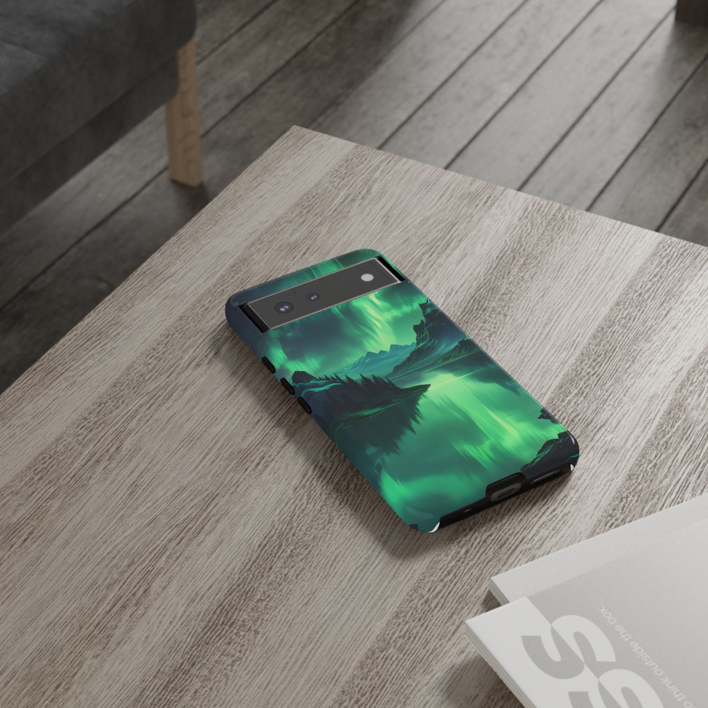 Carcasa para teléfono Aurora Boreal, carcasas resistentes para amantes de la naturaleza, funda para teléfono con arte celestial, regalo único para amigos amantes de la naturaleza, compatible [...]
