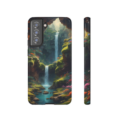 Waterfall Phone Case - Tough Cases, Waterfall Design, Aesthetic Phone Cover, Gift for Nature Lovers, Phone Protector