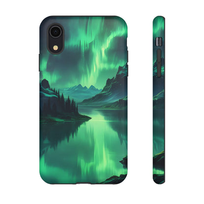 Aurora Borealis Phone Case, Tough Cases for Nature Lovers, Celestial Art Phone Cover, Unique Gift for Outdoorsy Friends, Compatible [...]