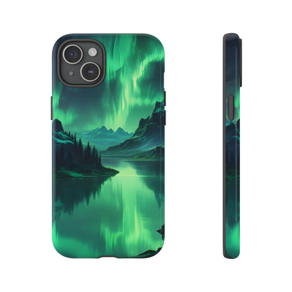 Aurora Borealis Phone Case, Tough Cases for Nature Lovers, Celestial Art Phone Cover, Unique Gift for Outdoorsy Friends, Compatible [...]