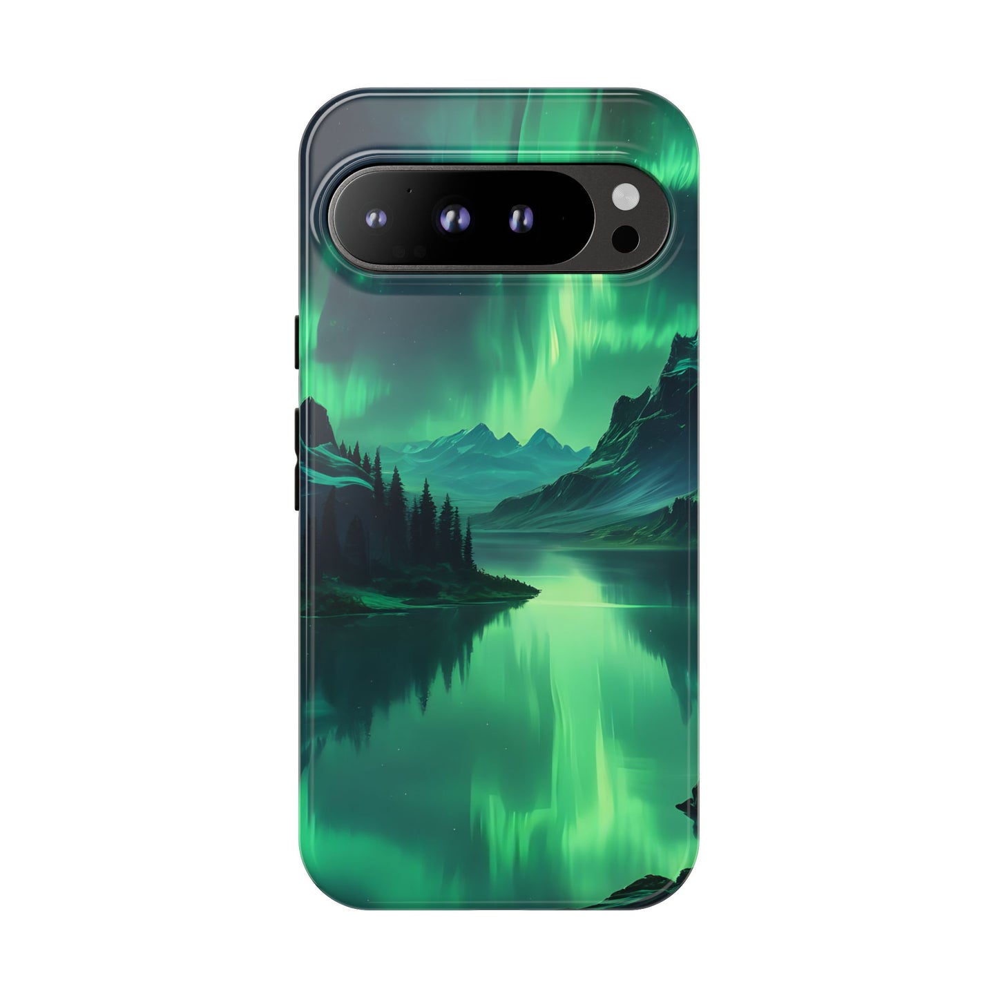 Carcasa para teléfono Aurora Boreal, carcasas resistentes para amantes de la naturaleza, funda para teléfono con arte celestial, regalo único para amigos amantes de la naturaleza, compatible [...]