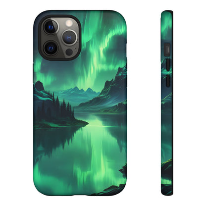 Aurora Borealis Phone Case, Tough Cases for Nature Lovers, Celestial Art Phone Cover, Unique Gift for Outdoorsy Friends, Compatible [...]