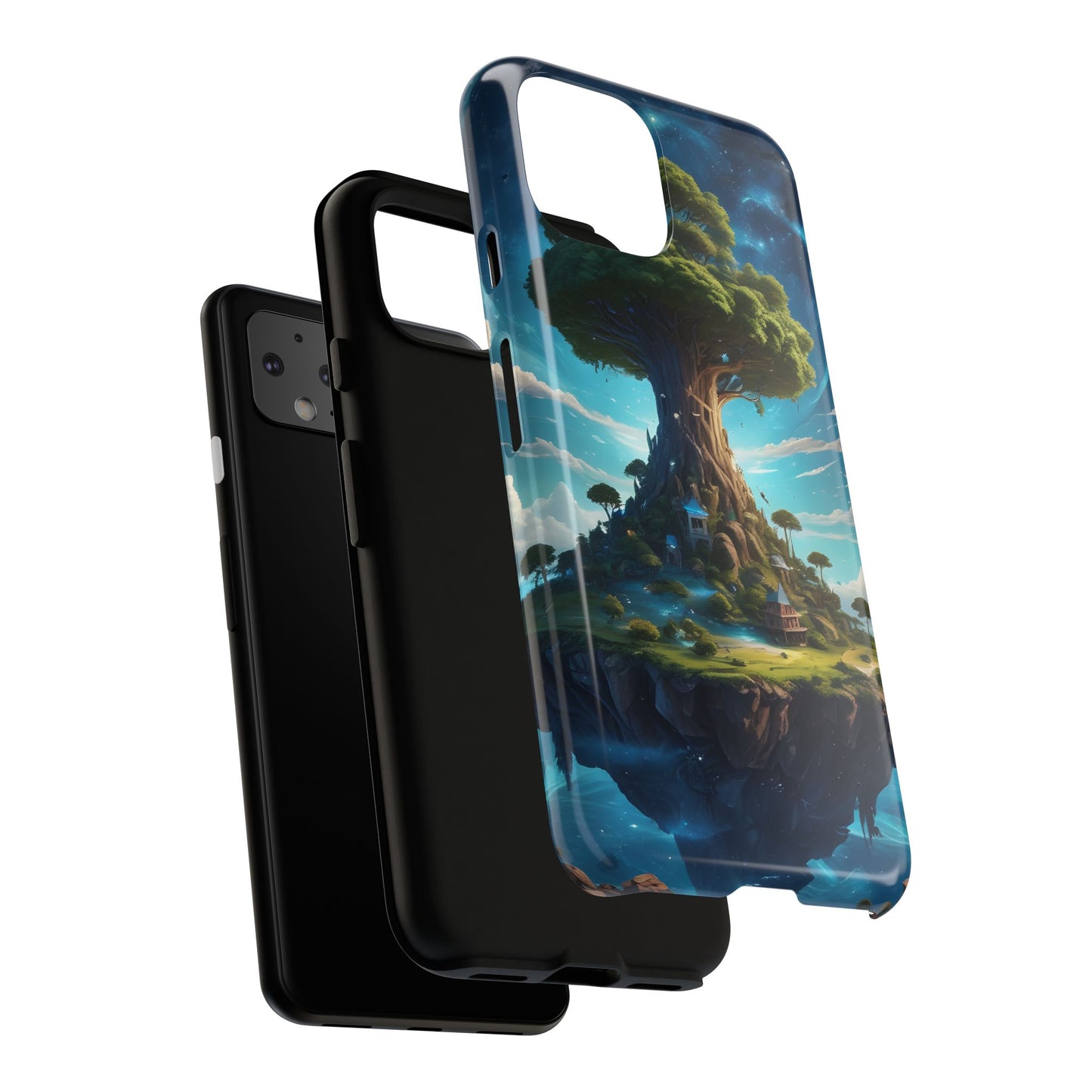 Carcasa para móvil Árbol Místico, Carcasas Resistentes, Funda para Móvil Única, Paisaje Mágico, Regalo para Amantes de la Naturaleza, Carcasa Protectora, Diseño Fantástico