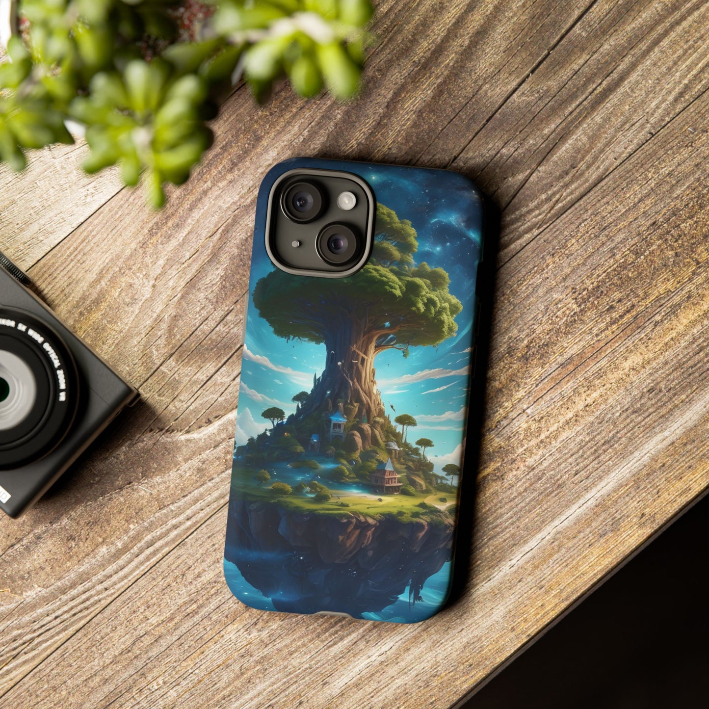 Carcasa para móvil Árbol Místico, Carcasas Resistentes, Funda para Móvil Única, Paisaje Mágico, Regalo para Amantes de la Naturaleza, Carcasa Protectora, Diseño Fantástico