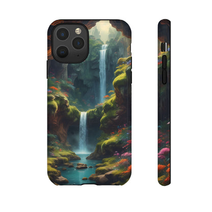 Waterfall Phone Case - Tough Cases, Waterfall Design, Aesthetic Phone Cover, Gift for Nature Lovers, Phone Protector