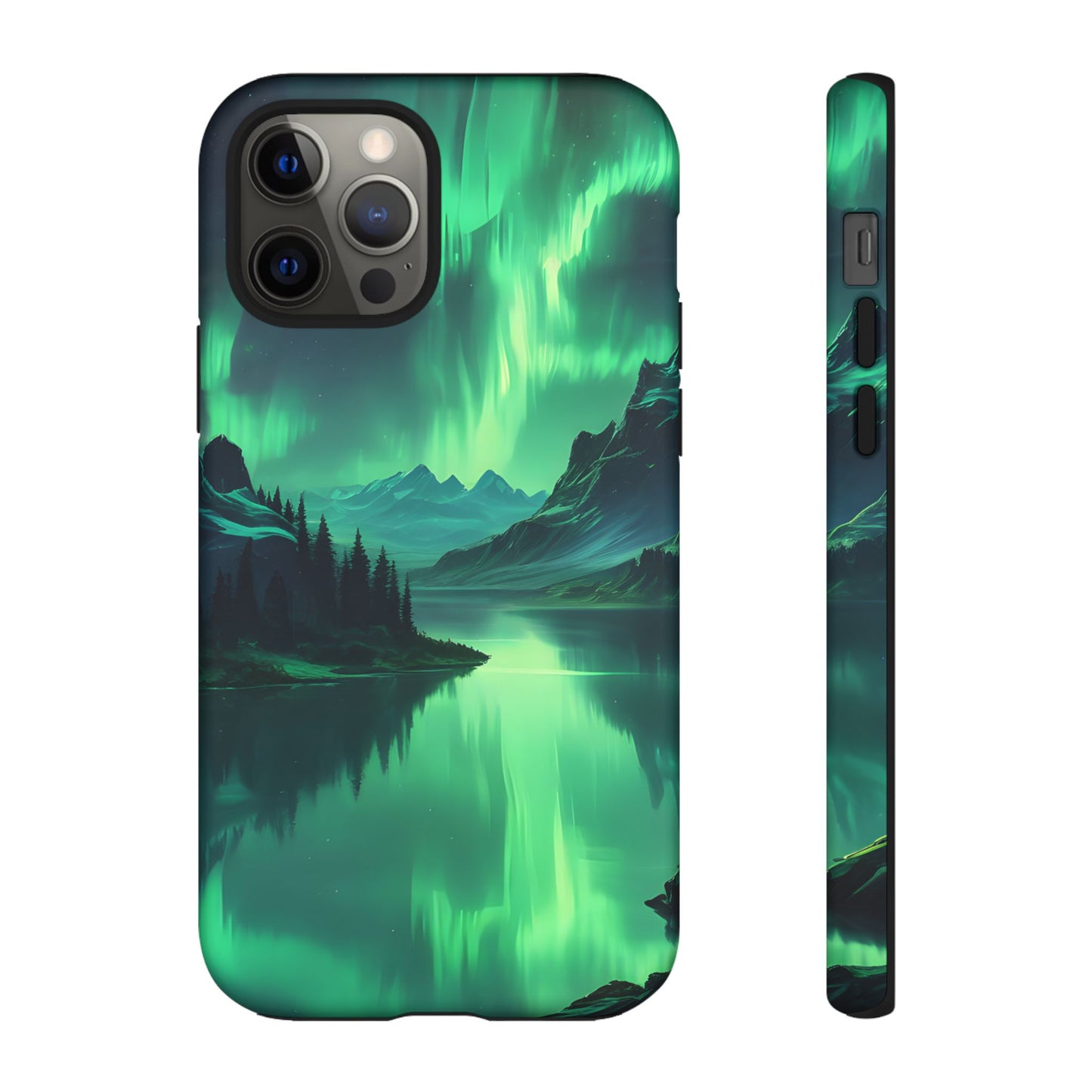 Carcasa para teléfono Aurora Boreal, carcasas resistentes para amantes de la naturaleza, funda para teléfono con arte celestial, regalo único para amigos amantes de la naturaleza, compatible [...]