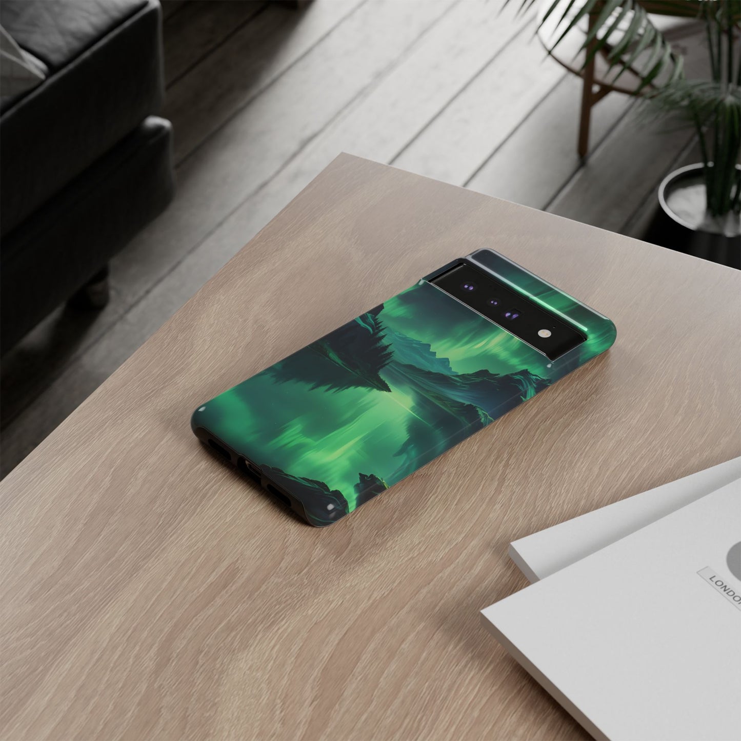 Carcasa para teléfono Aurora Boreal, carcasas resistentes para amantes de la naturaleza, funda para teléfono con arte celestial, regalo único para amigos amantes de la naturaleza, compatible [...]