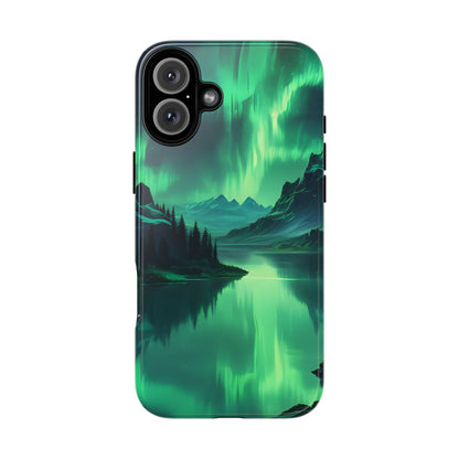 Aurora Borealis Phone Case, Tough Cases for Nature Lovers, Celestial Art Phone Cover, Unique Gift for Outdoorsy Friends, Compatible [...]