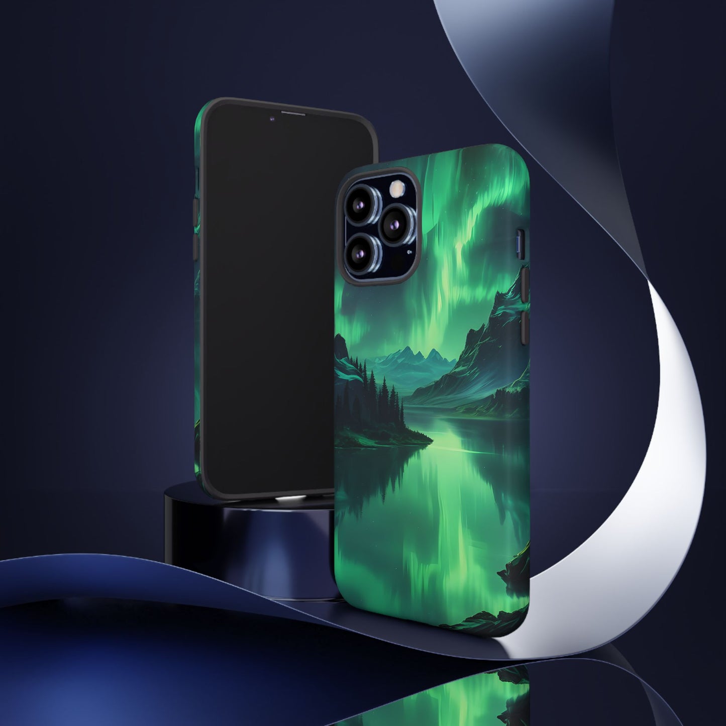 Carcasa para teléfono Aurora Boreal, carcasas resistentes para amantes de la naturaleza, funda para teléfono con arte celestial, regalo único para amigos amantes de la naturaleza, compatible [...]