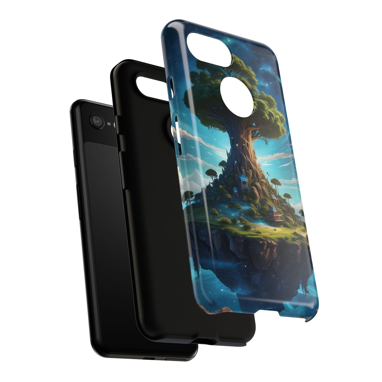 Carcasa para móvil Árbol Místico, Carcasas Resistentes, Funda para Móvil Única, Paisaje Mágico, Regalo para Amantes de la Naturaleza, Carcasa Protectora, Diseño Fantástico