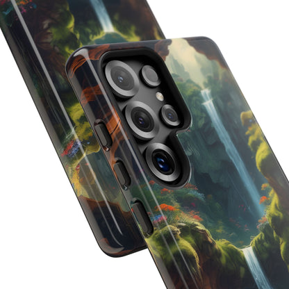 Waterfall Phone Case - Tough Cases, Waterfall Design, Aesthetic Phone Cover, Gift for Nature Lovers, Phone Protector