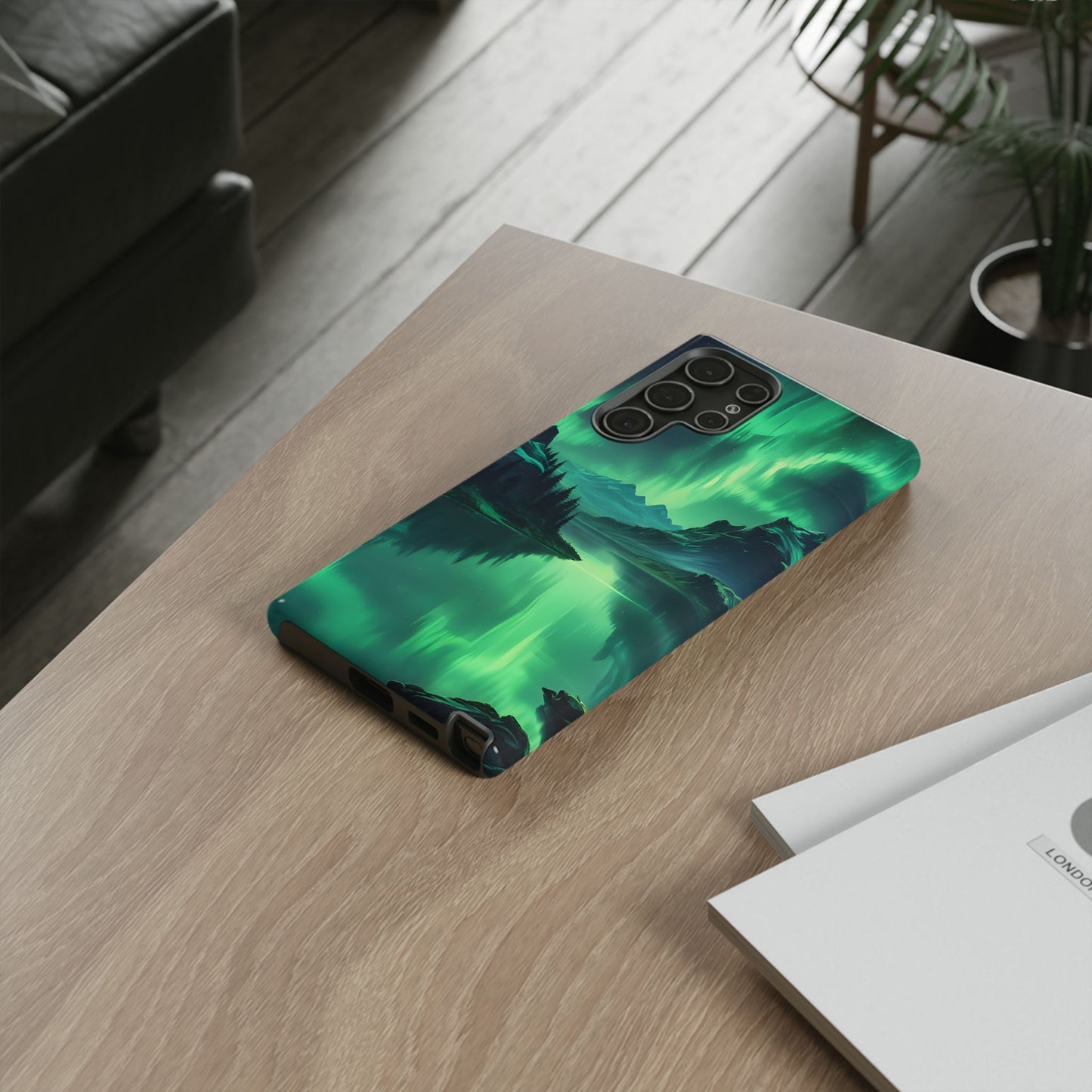 Carcasa para teléfono Aurora Boreal, carcasas resistentes para amantes de la naturaleza, funda para teléfono con arte celestial, regalo único para amigos amantes de la naturaleza, compatible [...]