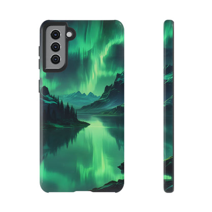 Aurora Borealis Phone Case, Tough Cases for Nature Lovers, Celestial Art Phone Cover, Unique Gift for Outdoorsy Friends, Compatible [...]