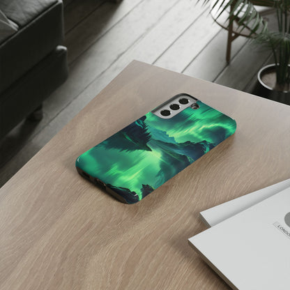 Aurora Borealis Phone Case, Tough Cases for Nature Lovers, Celestial Art Phone Cover, Unique Gift for Outdoorsy Friends, Compatible [...]