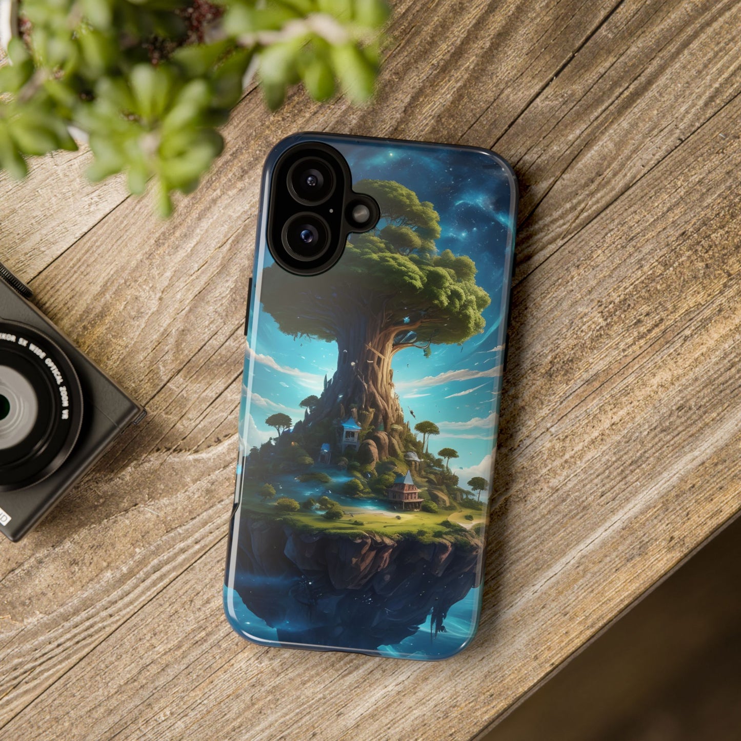 Carcasa para móvil Árbol Místico, Carcasas Resistentes, Funda para Móvil Única, Paisaje Mágico, Regalo para Amantes de la Naturaleza, Carcasa Protectora, Diseño Fantástico