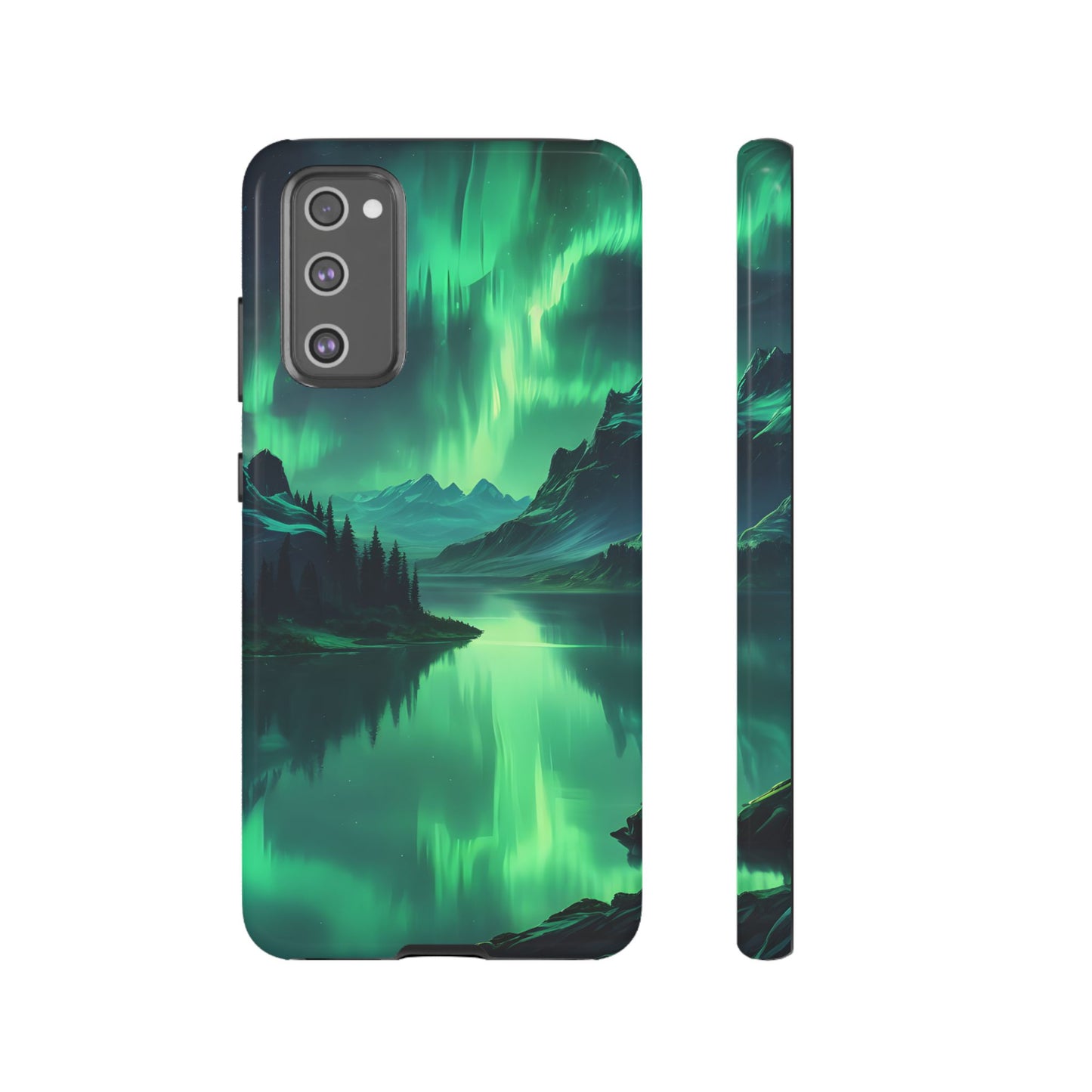 Carcasa para teléfono Aurora Boreal, carcasas resistentes para amantes de la naturaleza, funda para teléfono con arte celestial, regalo único para amigos amantes de la naturaleza, compatible [...]