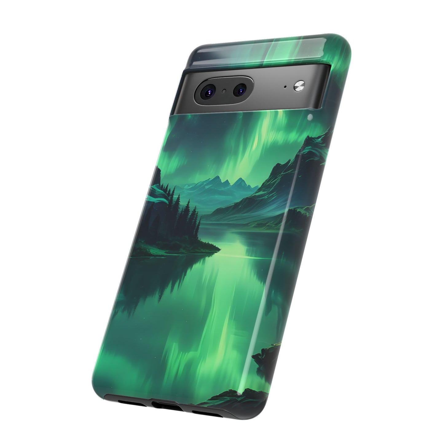 Carcasa para teléfono Aurora Boreal, carcasas resistentes para amantes de la naturaleza, funda para teléfono con arte celestial, regalo único para amigos amantes de la naturaleza, compatible [...]