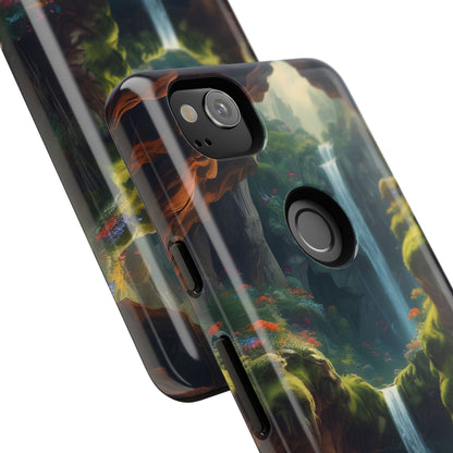 Waterfall Phone Case - Tough Cases, Waterfall Design, Aesthetic Phone Cover, Gift for Nature Lovers, Phone Protector