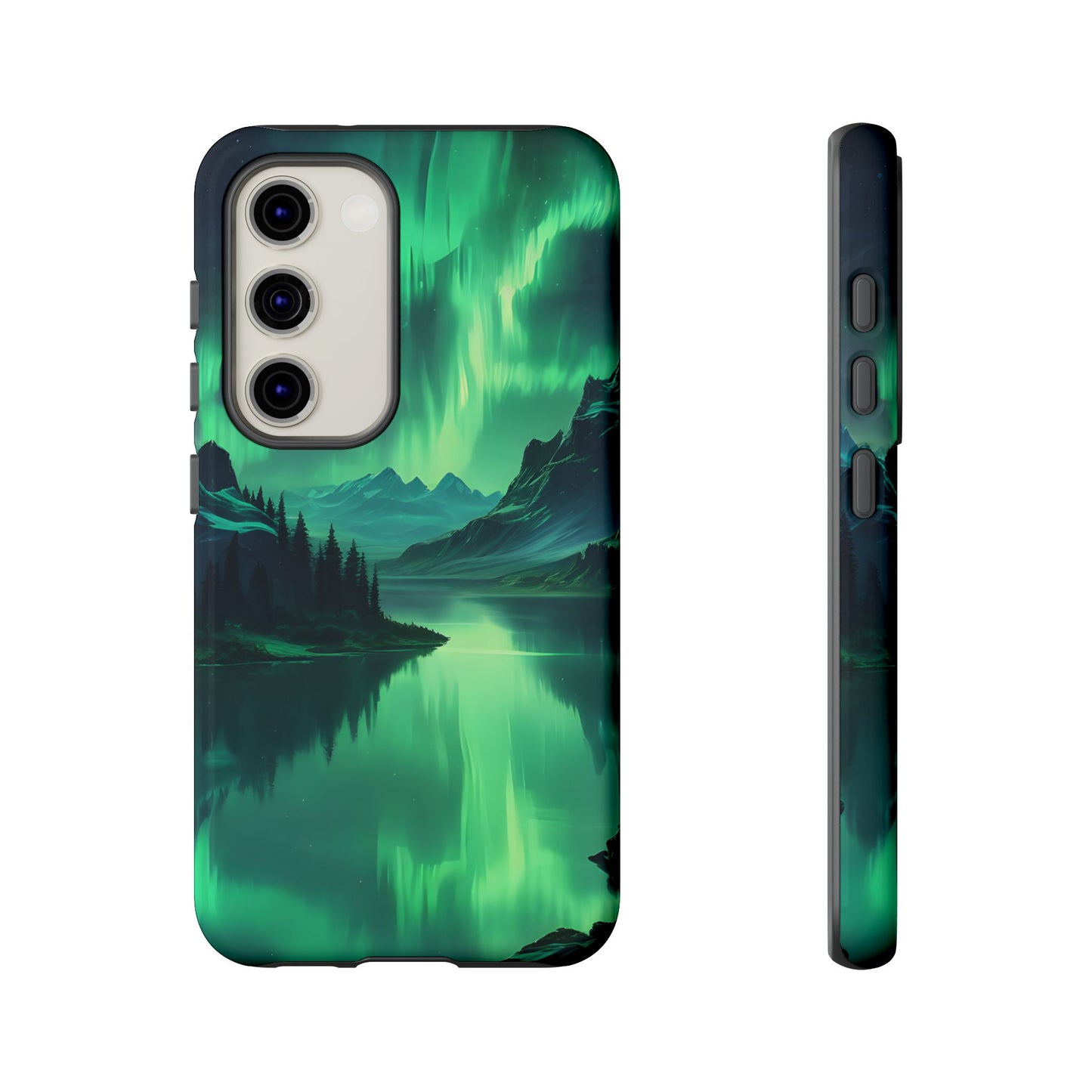 Carcasa para teléfono Aurora Boreal, carcasas resistentes para amantes de la naturaleza, funda para teléfono con arte celestial, regalo único para amigos amantes de la naturaleza, compatible [...]