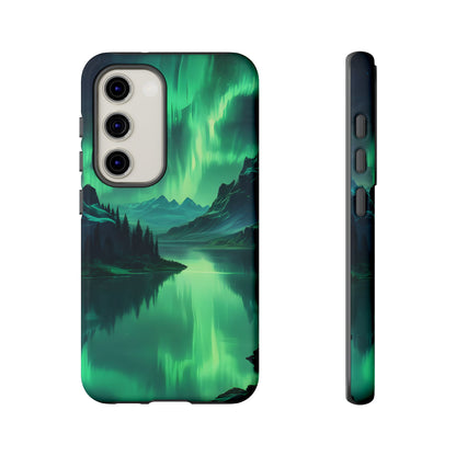 Aurora Borealis Phone Case, Tough Cases for Nature Lovers, Celestial Art Phone Cover, Unique Gift for Outdoorsy Friends, Compatible [...]