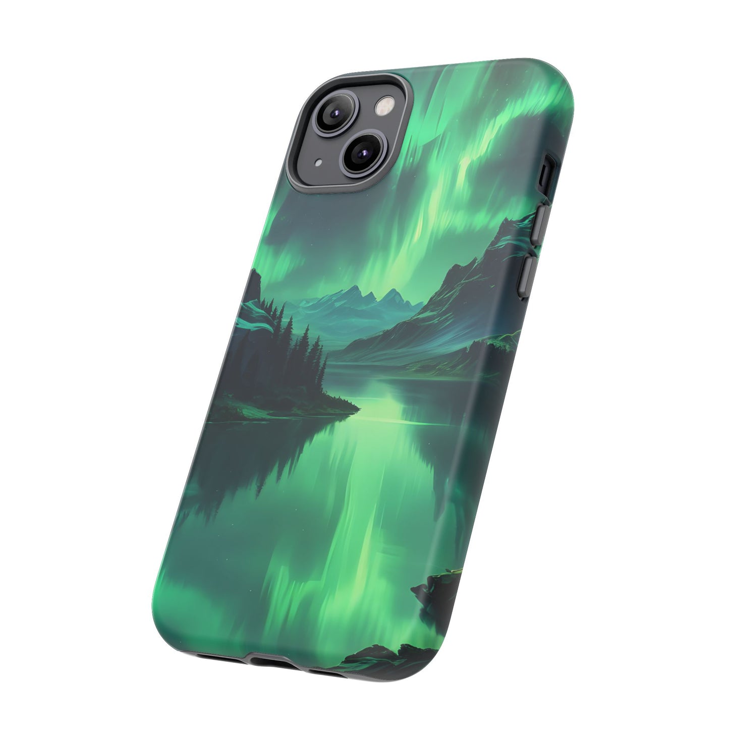 Carcasa para teléfono Aurora Boreal, carcasas resistentes para amantes de la naturaleza, funda para teléfono con arte celestial, regalo único para amigos amantes de la naturaleza, compatible [...]