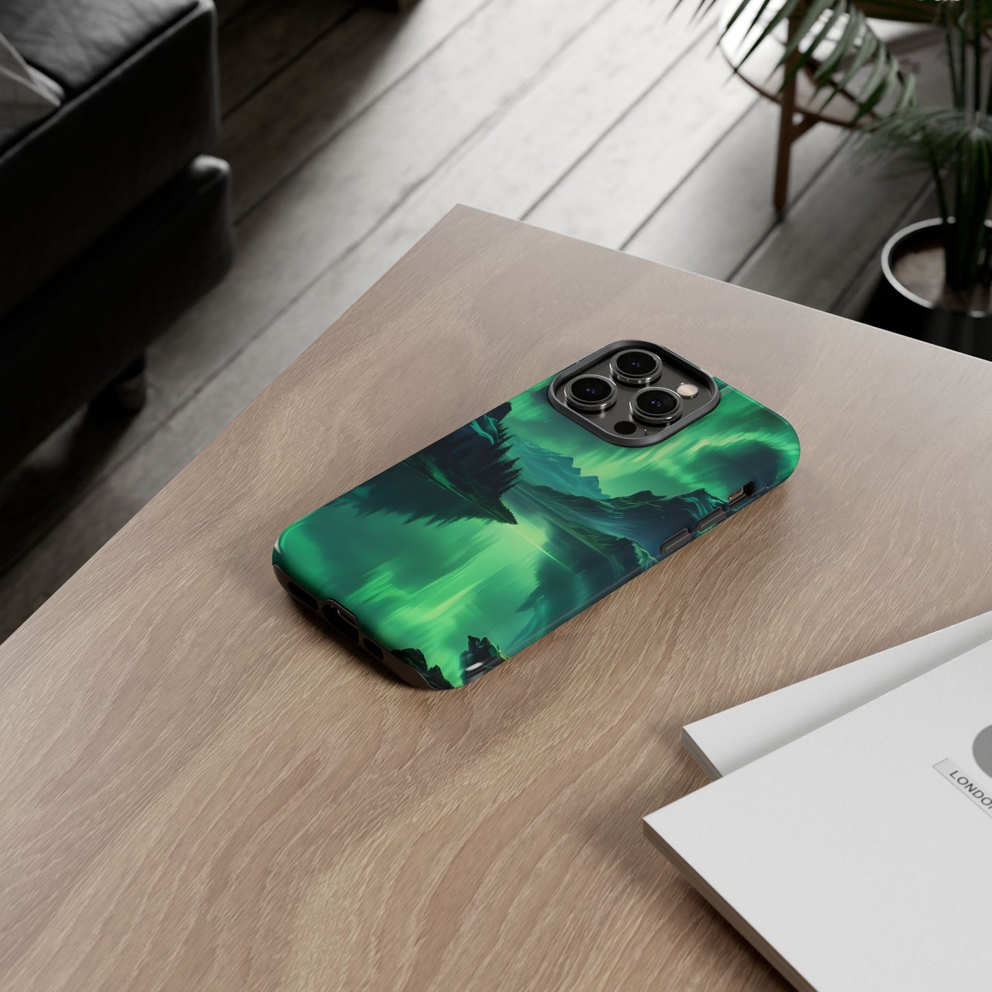 Carcasa para teléfono Aurora Boreal, carcasas resistentes para amantes de la naturaleza, funda para teléfono con arte celestial, regalo único para amigos amantes de la naturaleza, compatible [...]