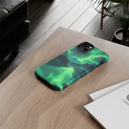 Aurora Borealis Phone Case, Tough Cases for Nature Lovers, Celestial Art Phone Cover, Unique Gift for Outdoorsy Friends, Compatible [...]