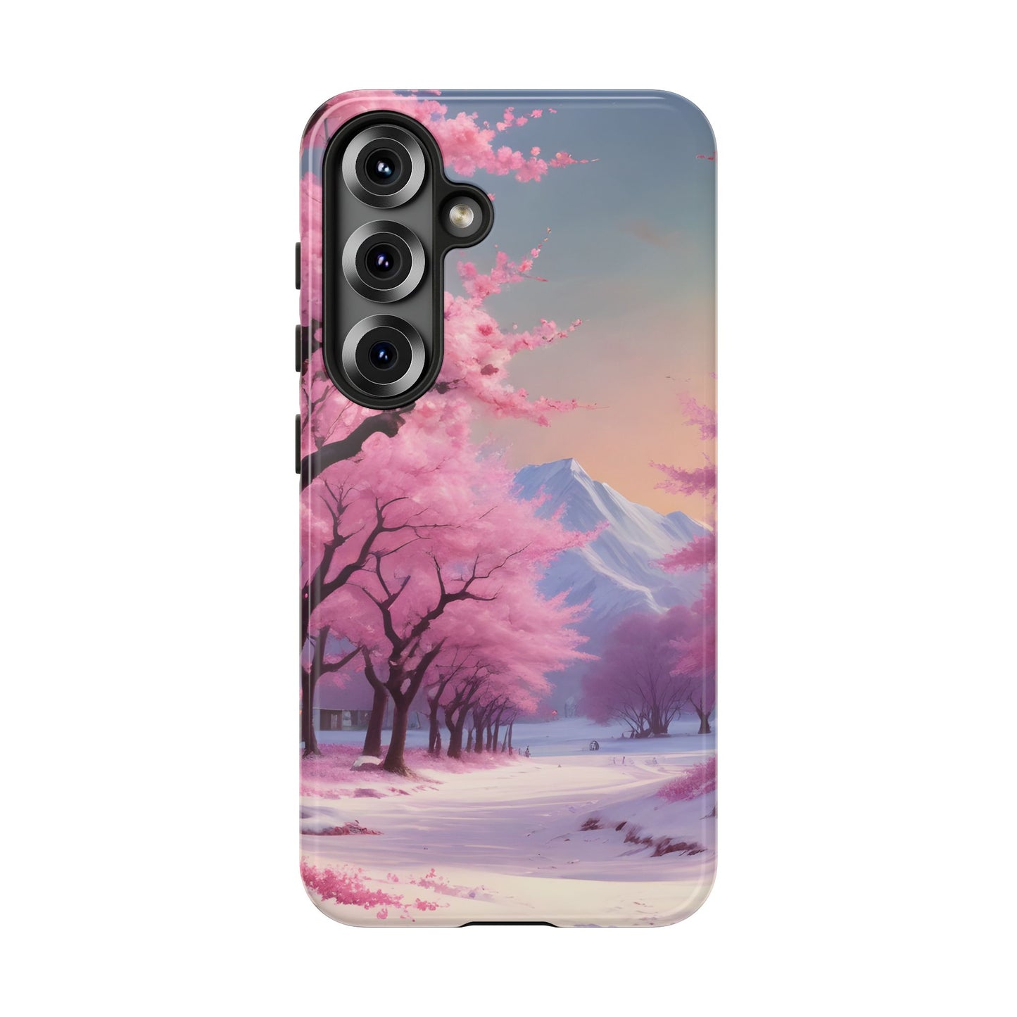 Funda para teléfono con diseño de flor de cerezo, estética primaveral, funda resistente para teléfono, diseño floral, regalo para amantes de la naturaleza, funda Sakura.