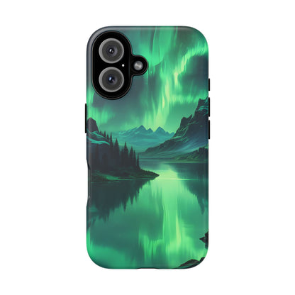 Aurora Borealis Phone Case, Tough Cases for Nature Lovers, Celestial Art Phone Cover, Unique Gift for Outdoorsy Friends, Compatible [...]