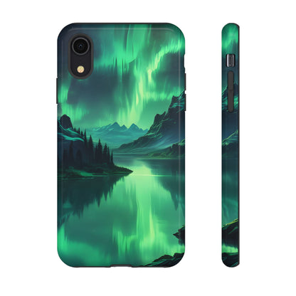 Aurora Borealis Phone Case, Tough Cases for Nature Lovers, Celestial Art Phone Cover, Unique Gift for Outdoorsy Friends, Compatible [...]