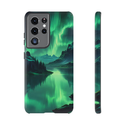 Aurora Borealis Phone Case, Tough Cases for Nature Lovers, Celestial Art Phone Cover, Unique Gift for Outdoorsy Friends, Compatible [...]