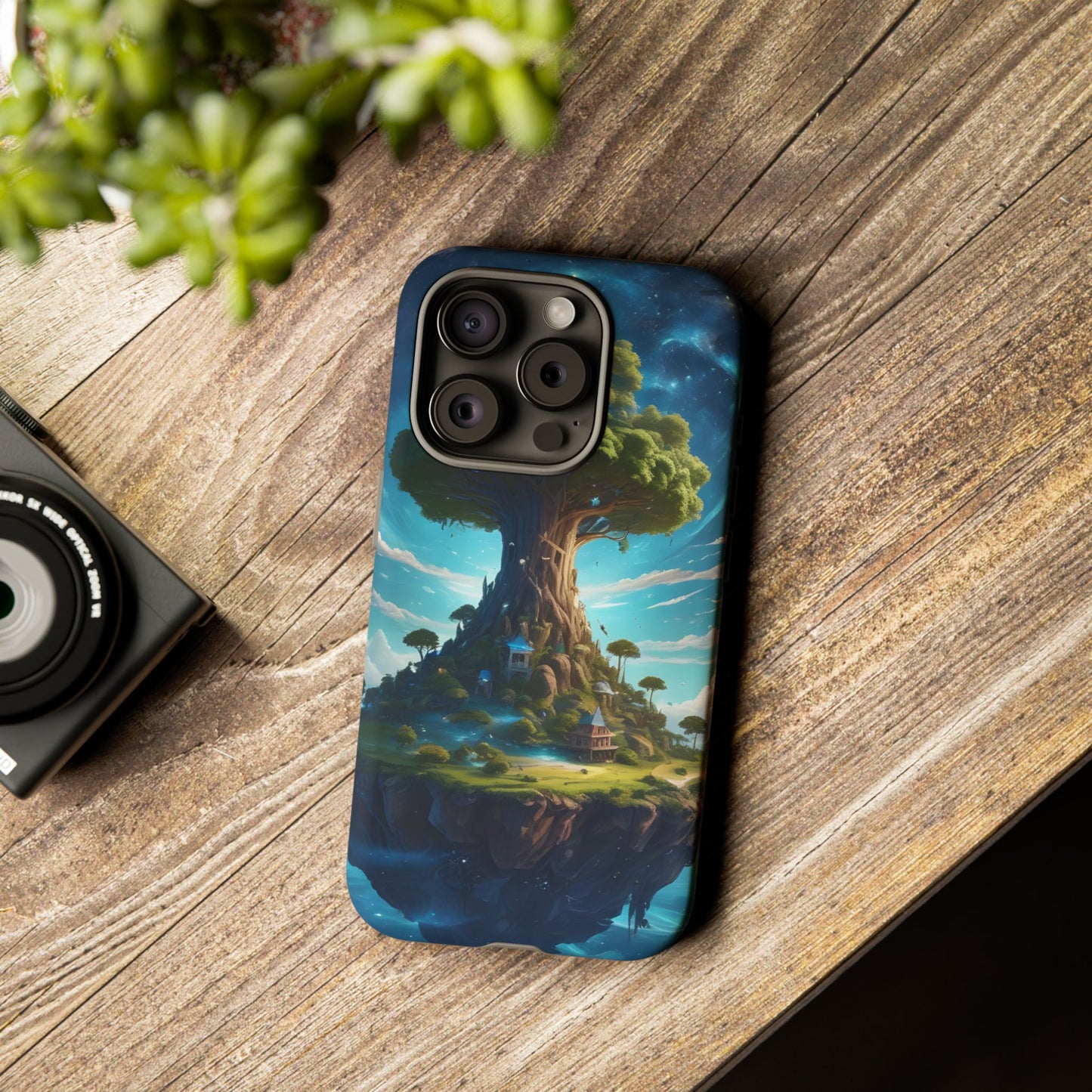 Carcasa para móvil Árbol Místico, Carcasas Resistentes, Funda para Móvil Única, Paisaje Mágico, Regalo para Amantes de la Naturaleza, Carcasa Protectora, Diseño Fantástico