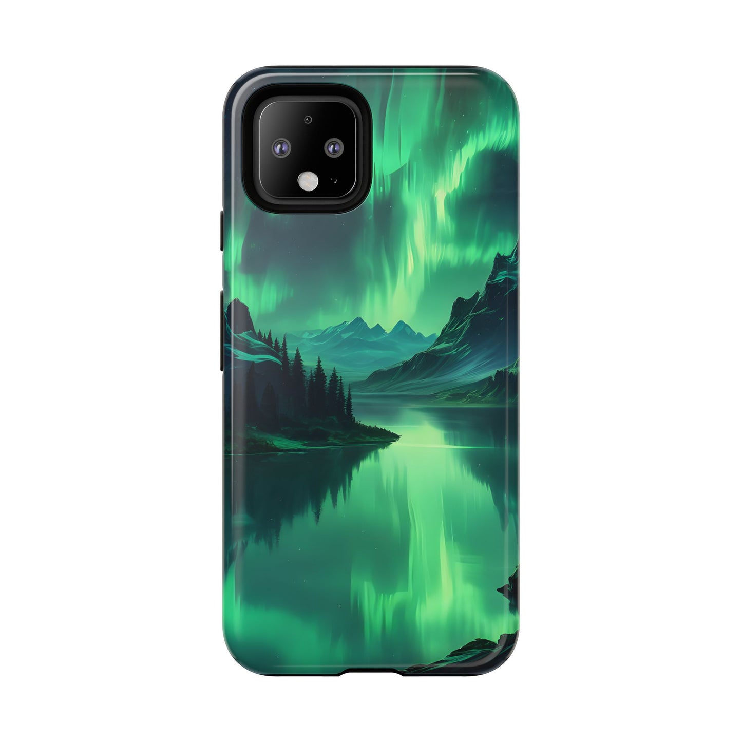Carcasa para teléfono Aurora Boreal, carcasas resistentes para amantes de la naturaleza, funda para teléfono con arte celestial, regalo único para amigos amantes de la naturaleza, compatible [...]