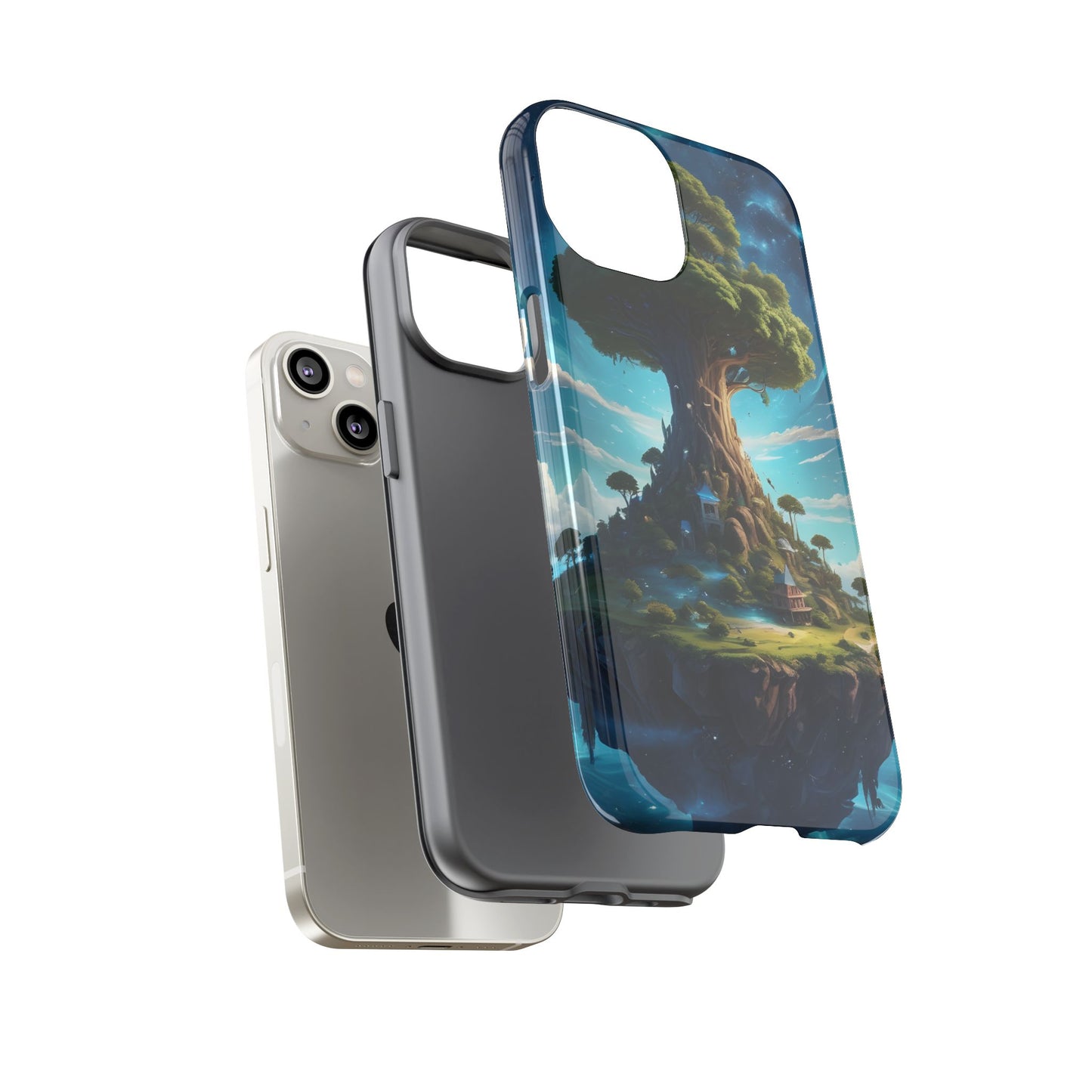 Carcasa para móvil Árbol Místico, Carcasas Resistentes, Funda para Móvil Única, Paisaje Mágico, Regalo para Amantes de la Naturaleza, Carcasa Protectora, Diseño Fantástico