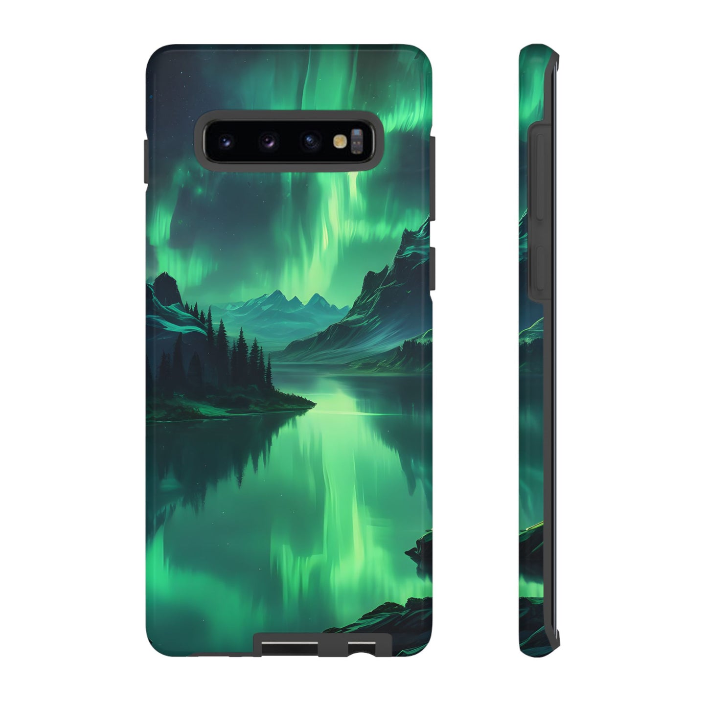 Carcasa para teléfono Aurora Boreal, carcasas resistentes para amantes de la naturaleza, funda para teléfono con arte celestial, regalo único para amigos amantes de la naturaleza, compatible [...]