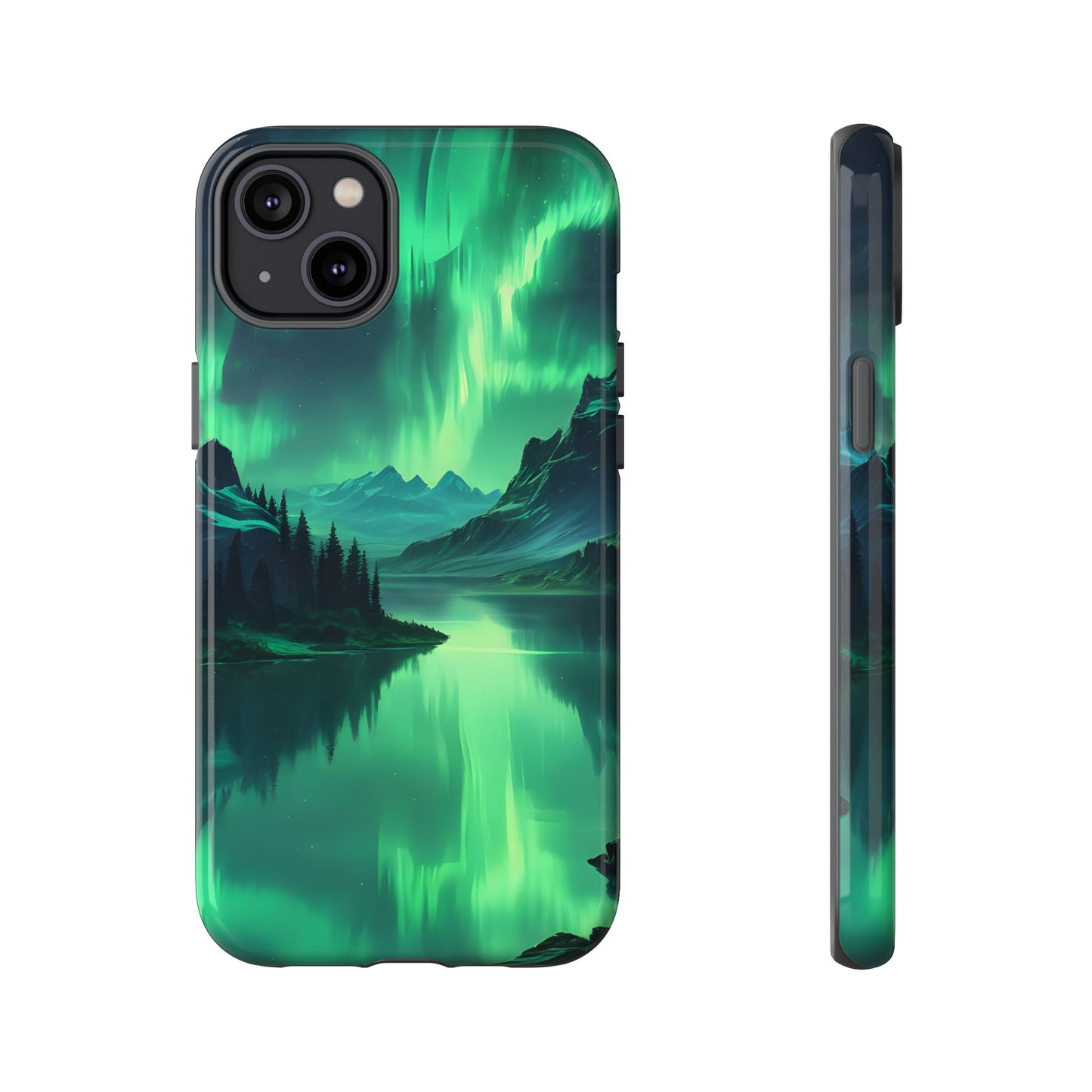 Carcasa para teléfono Aurora Boreal, carcasas resistentes para amantes de la naturaleza, funda para teléfono con arte celestial, regalo único para amigos amantes de la naturaleza, compatible [...]