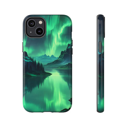 Aurora Borealis Phone Case, Tough Cases for Nature Lovers, Celestial Art Phone Cover, Unique Gift for Outdoorsy Friends, Compatible [...]