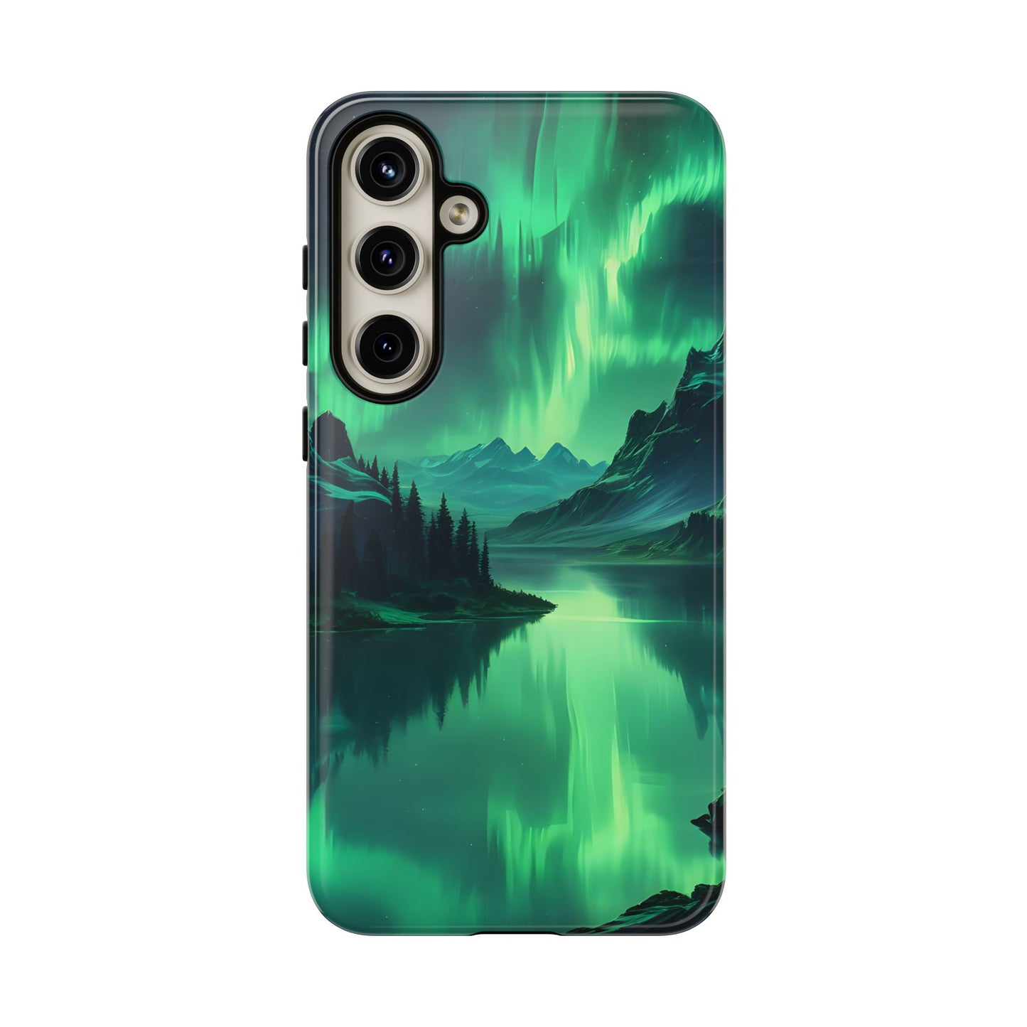 Carcasa para teléfono Aurora Boreal, carcasas resistentes para amantes de la naturaleza, funda para teléfono con arte celestial, regalo único para amigos amantes de la naturaleza, compatible [...]