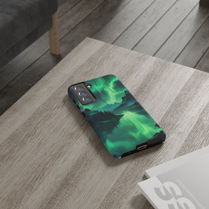 Aurora Borealis Phone Case, Tough Cases for Nature Lovers, Celestial Art Phone Cover, Unique Gift for Outdoorsy Friends, Compatible [...]